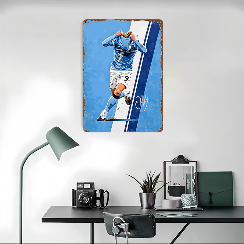Haaland9 Soccer Vector Printin - đánh giá và giá Home Decor Vector