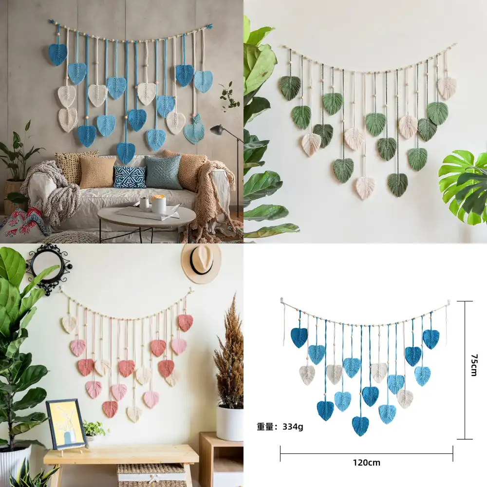 Large Macrame Handmade Fiber L - đánh giá và giá Home Decor Handmade