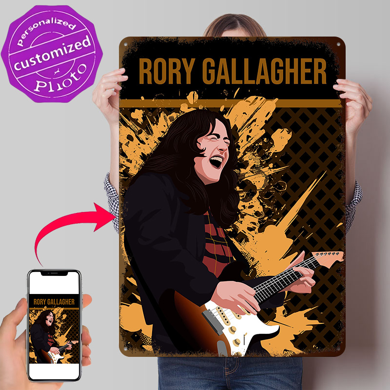 Rory Gallagher Vector Art Illu - đánh giá và giá Home Decor Vector
