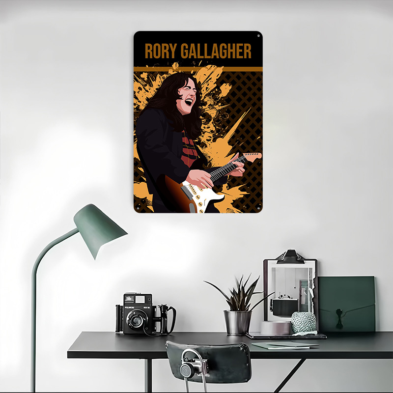 Rory Gallagher Vector Art Illu - đánh giá và giá Home Decor Vector
