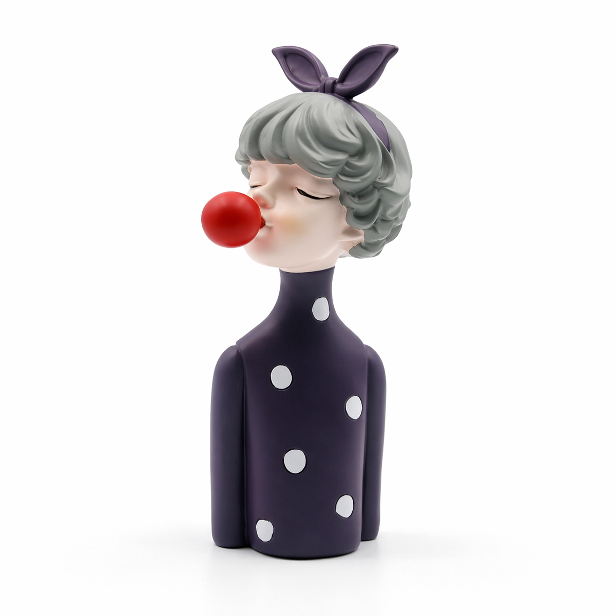 Nordic Bubble Gum Girl Resin F - đánh giá và giá Vanity Home Decor