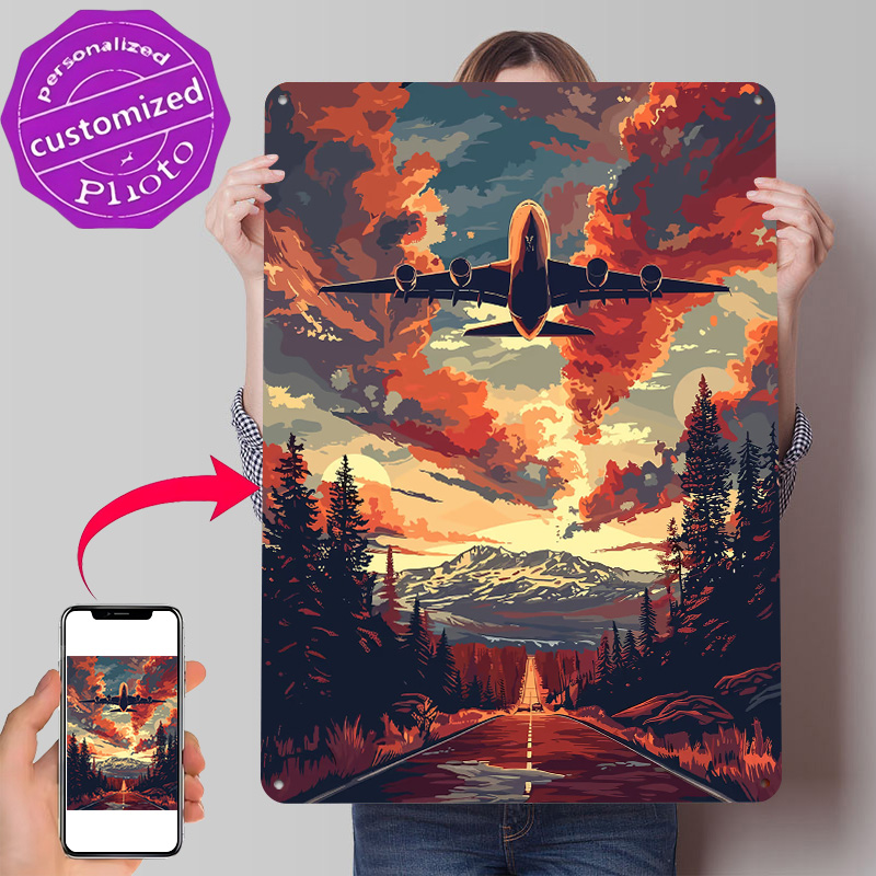 A380 Plane Sky Vector Art Meta - đánh giá và giá Home Decor Vector